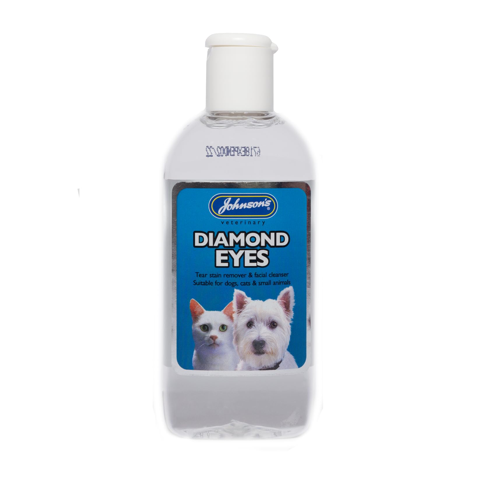 Johnsons Diamond Eyes Tear Stain Remover & Facial Cleanser for Dogs | 125 ml