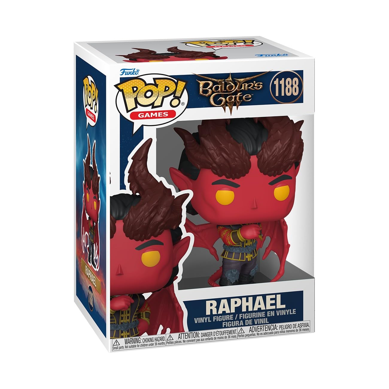Funko POP! Games: Baldur's Gate 3 - Rafael Collectable Vinyl Figure | Approx. 3.75 inches 1