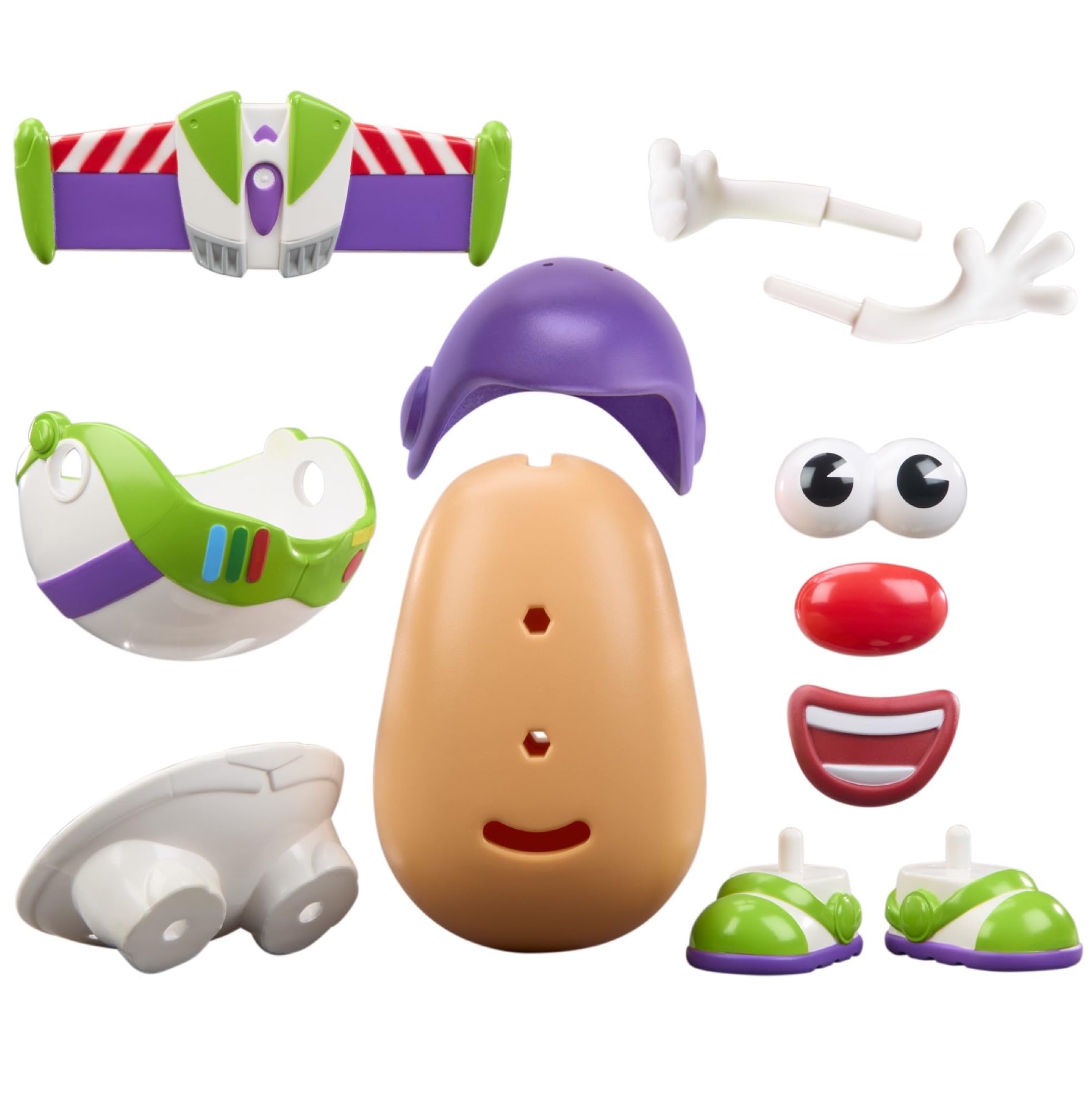Mr. Potato Head Toy Story Buzz Spudyear Set - 1 Body & 11 Accessories | Ages 2+ 2