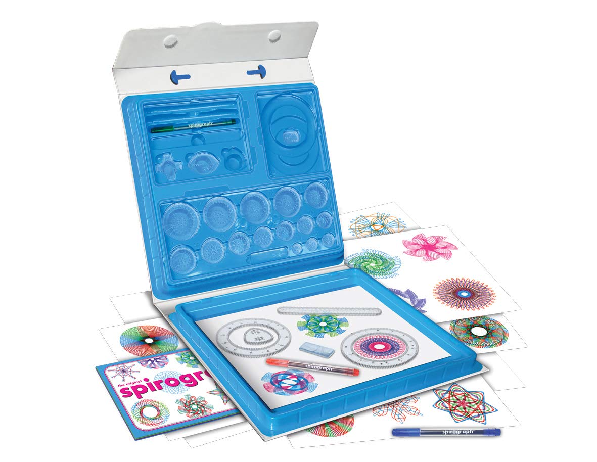 Spirograph - Deluxe Set - 45-Piece Art & Craft Kit with Carry Case