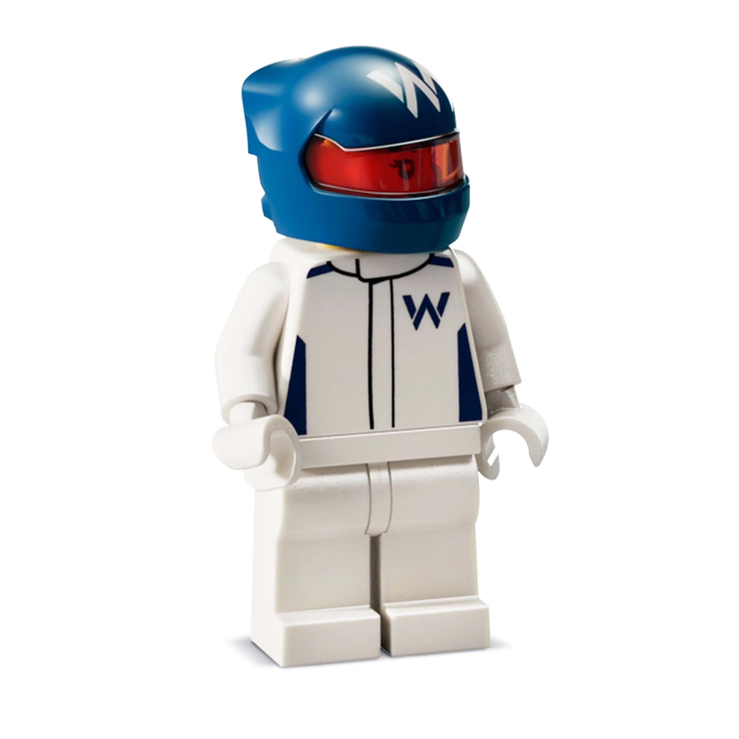 LEGO Speed Champions Williams Racing FW46 F1 Race Car Toy with Driver Minifigure - Building Set for 10+ 13