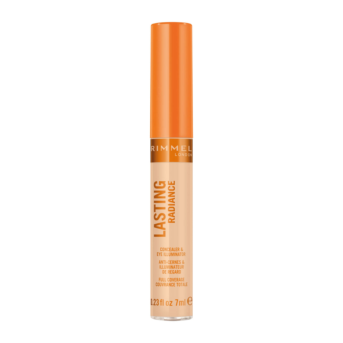 Rimmel Lasting Radiance Full Coverage Concealer and Eye Illuminator - Ivory, 7 ml