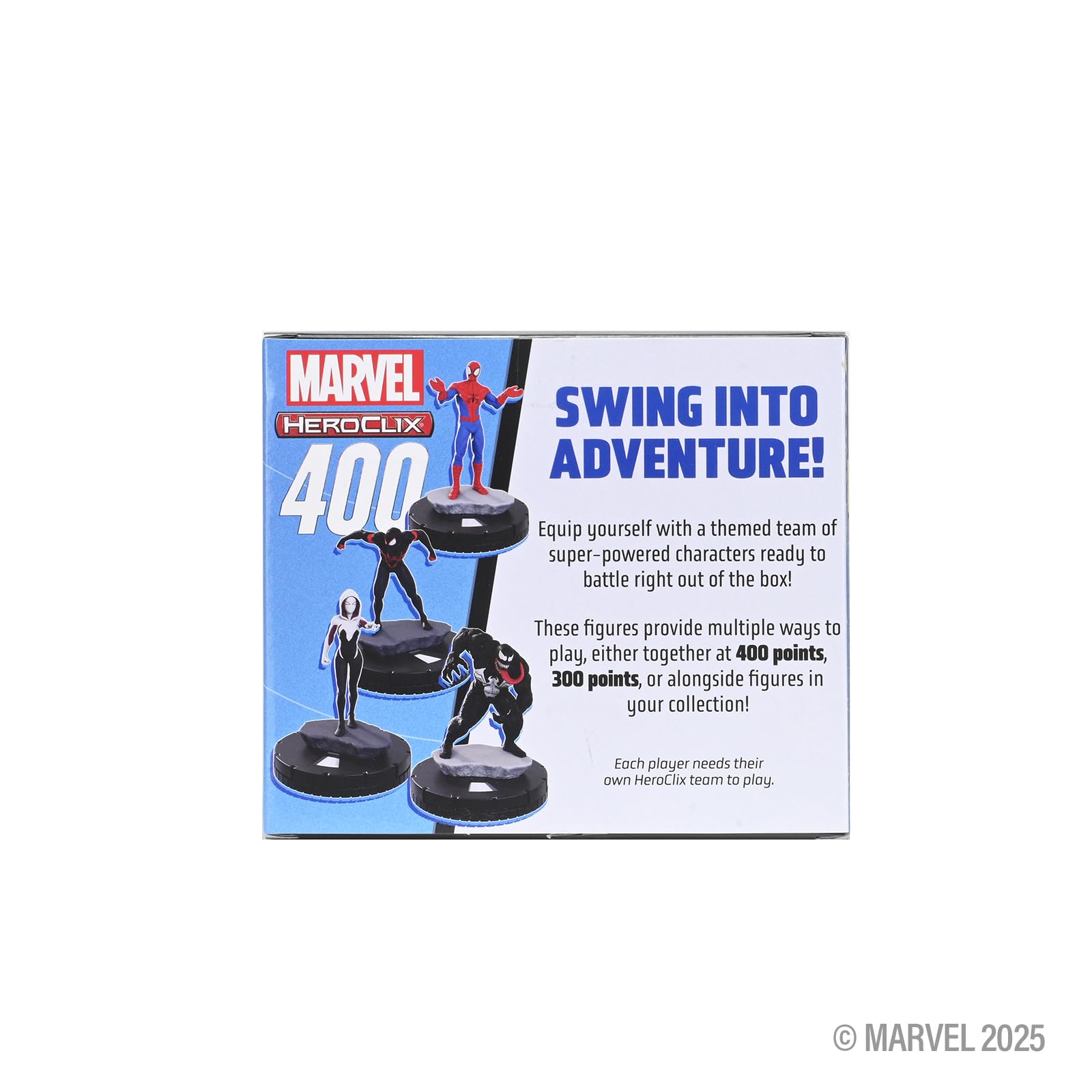WizKids Marvel HeroClix 400: Spider-Man Tabletop Strategy Game Miniatures Set