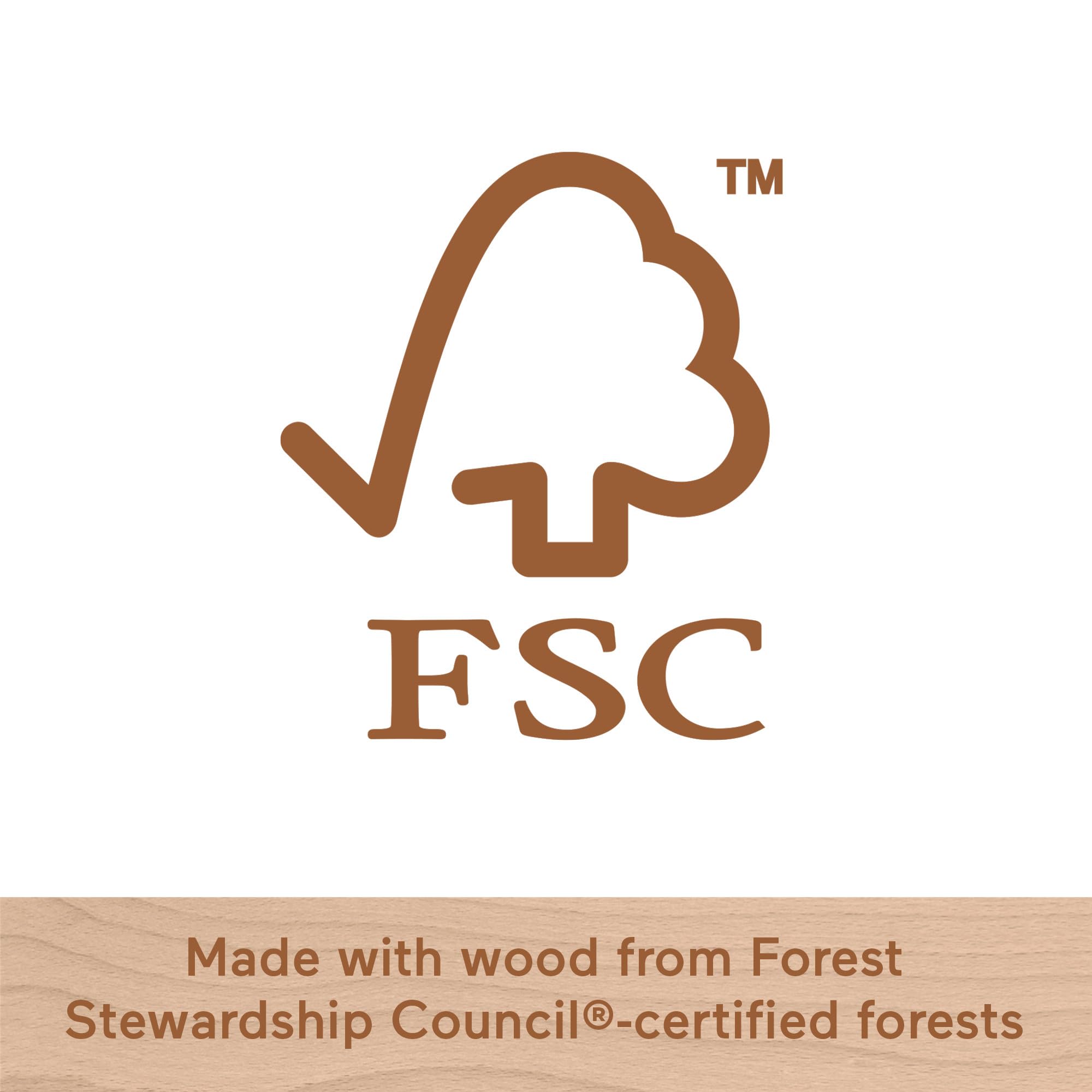 Fisher-Price Wooden Shape Stacker - Montessori-Style Sorting & Stacking Toy for Toddlers 2+ 3