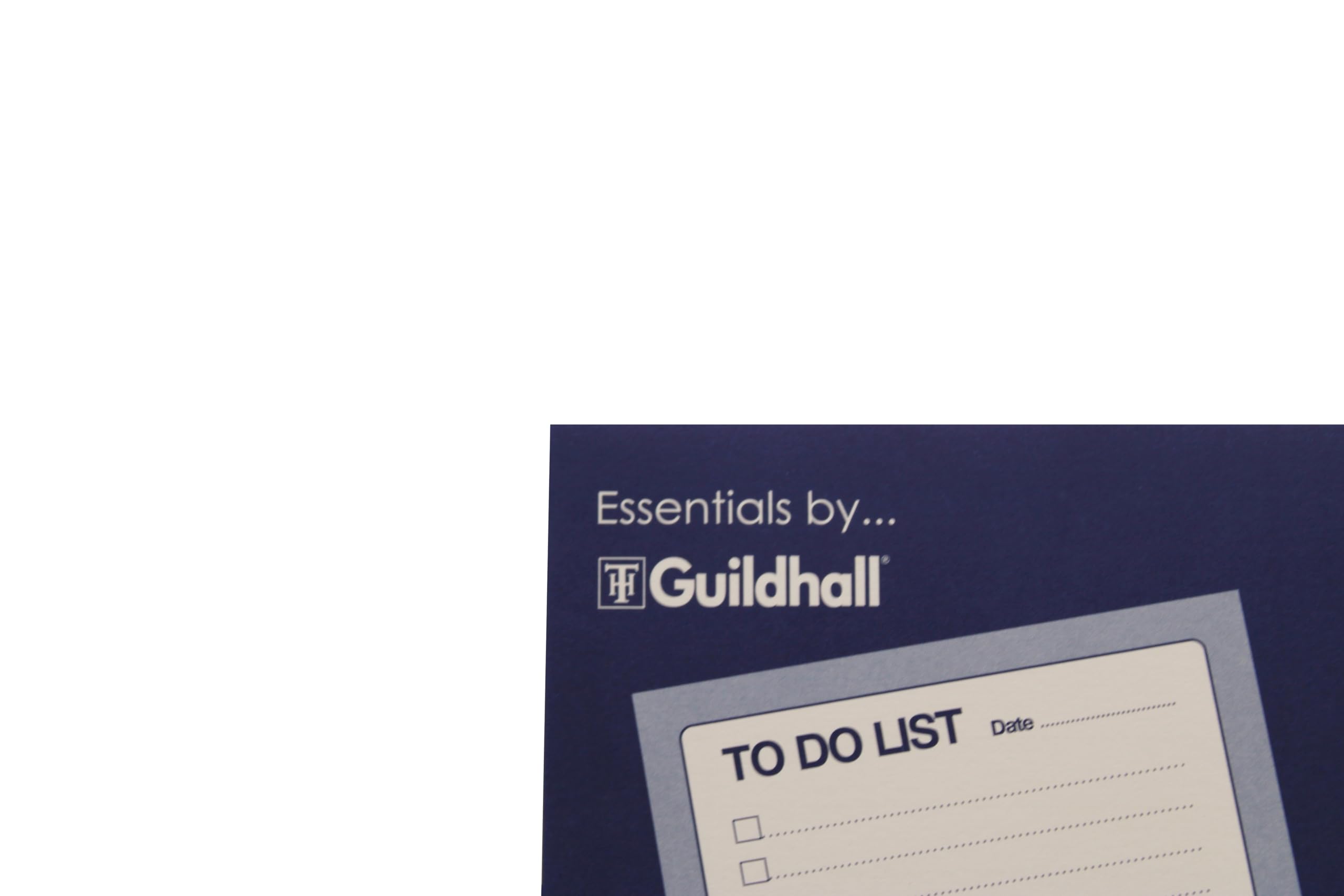 Exacompta Guildhall Essentials To Do List Pad | A5 Size | 60 Sheets | Head Glue Bound 6