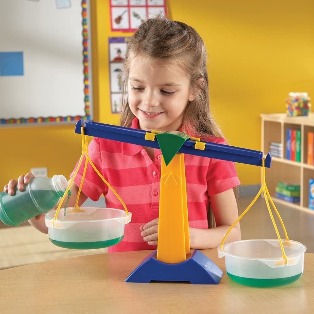 Learning Resources Pan Balance Jr. - Educational Weight Comparison Tool | Plastic | Multicolor 5