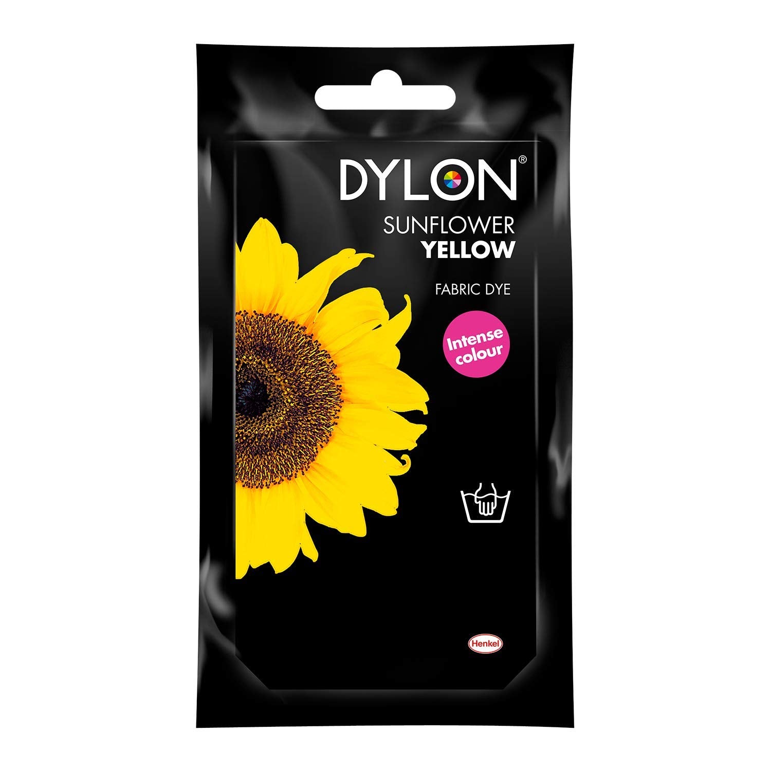 Dylon Hand Dye Sachet - Sunflower Yellow Fabric Dye for Wool, Silk, Cotton & Viscose | 50 g 1