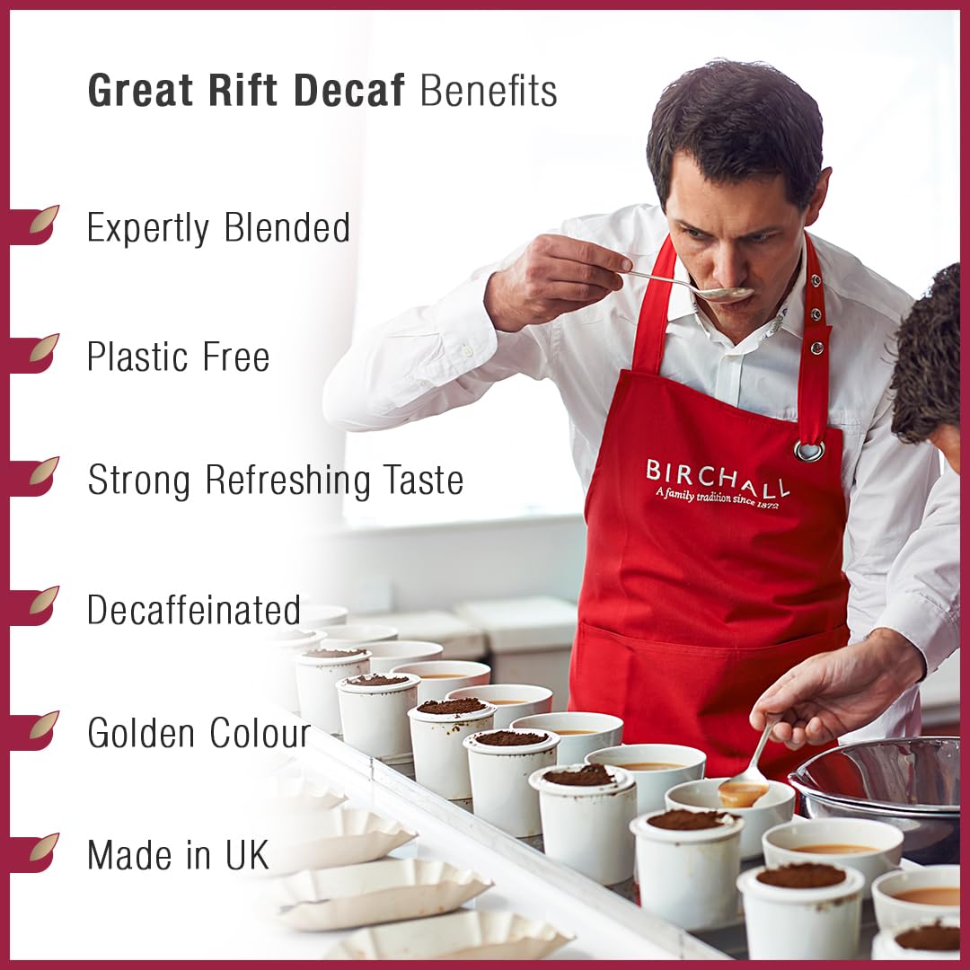 Birchall Great Rift Decaf | Decaffeinated Black Tea | 250g Loose Leaf