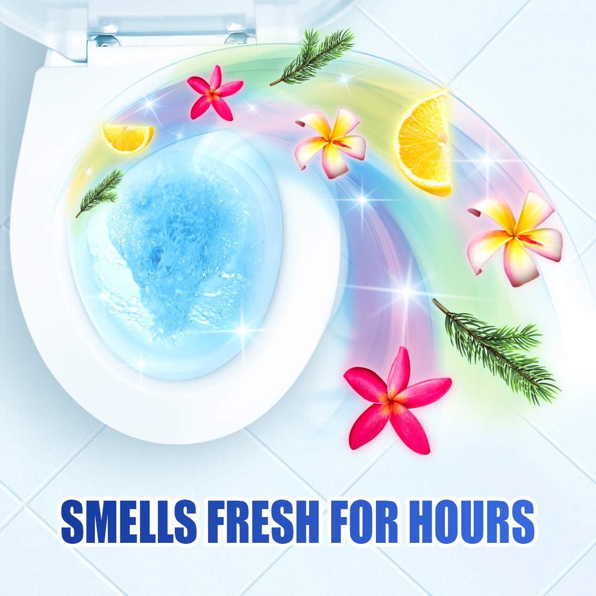 Harpic Active Fresh Mountain Pine Toilet Cleaner Gel - Kills 99.9% Bacteria, Removes Limescale | 750 ml 3