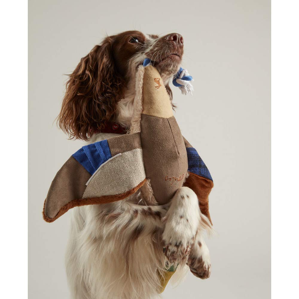 Rosewood x Joules Duck Dog Toy - Soft Plush with Squeaker | Medium to Large Dogs 3