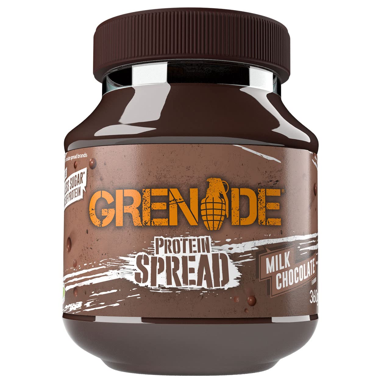 Grenade Milk Chocolate Protein Spread - 20% Protein | Low Sugar | 360g Jar 1