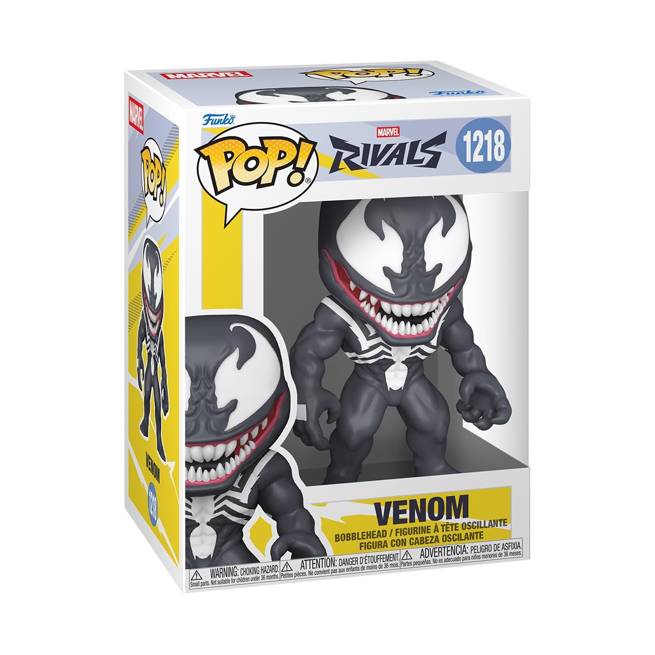 Funko Marvel Rivals Venom - Chibi Vinyl Figure | 3.75 Inch | Model 90849