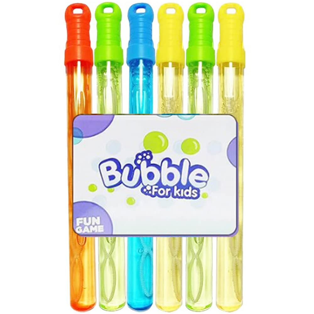 RAM ONLINE Giant Bubble Wand Sword Pack of 6 - 700ml Total Solution | Ages 3+