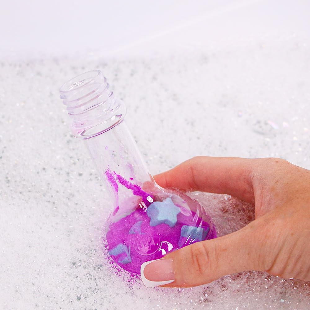 ZIMPLI Baff Potions Science Kit - Mix 6 Magical Potions | Strawberry Scented Powder | Fun & Imaginative Play 3