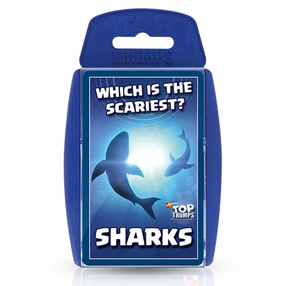 Top Trumps Sharks Classics Card Game - Entertaining Educational Game | Portable Plastic Case | Multicolor 1