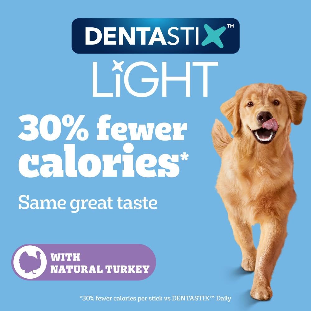 Pedigree Dentastix Light Dental Chews for Large Dogs | Reduces Tartar by 85% | 21 Sticks 2