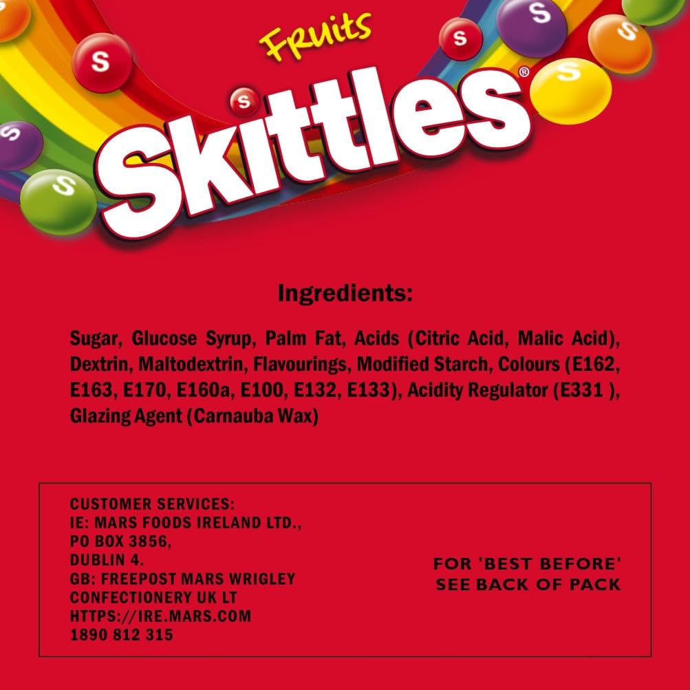 Skittles & Friends Christmas Sweets Selection Gift Box, 105.5g 4