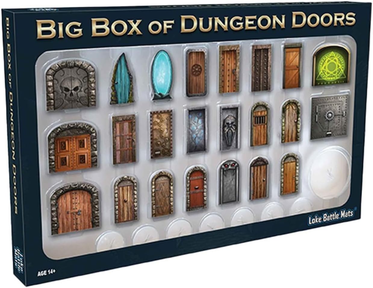 Loke Big Box of Dungeon Doors RPG Accessory for Tabletop Games 1