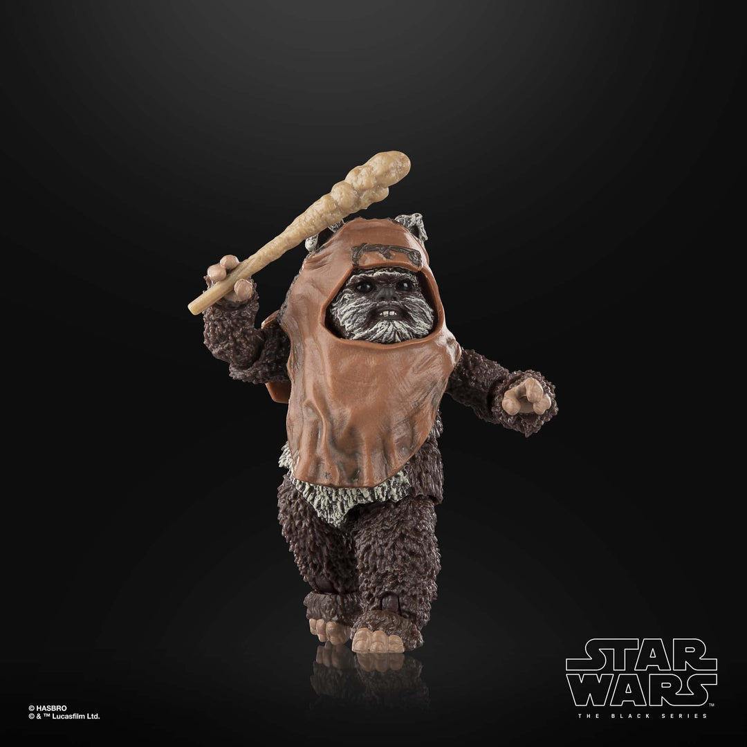 Star Wars The Black Series Wicket W. Warrick, Return of the Jedi 6-Inch Action Figures