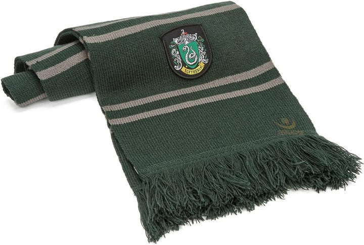 Harry Potter - Slytherin Shield and Fringe Scarf (Accessory)