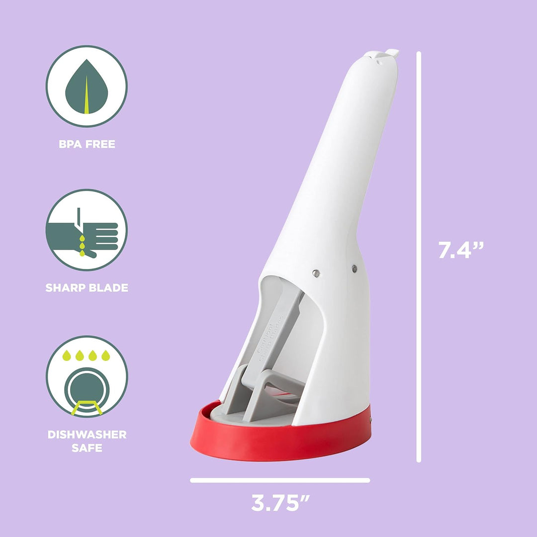 Chef'n - Strawberry Slicester Fruit Slicer, White (102-712-400)