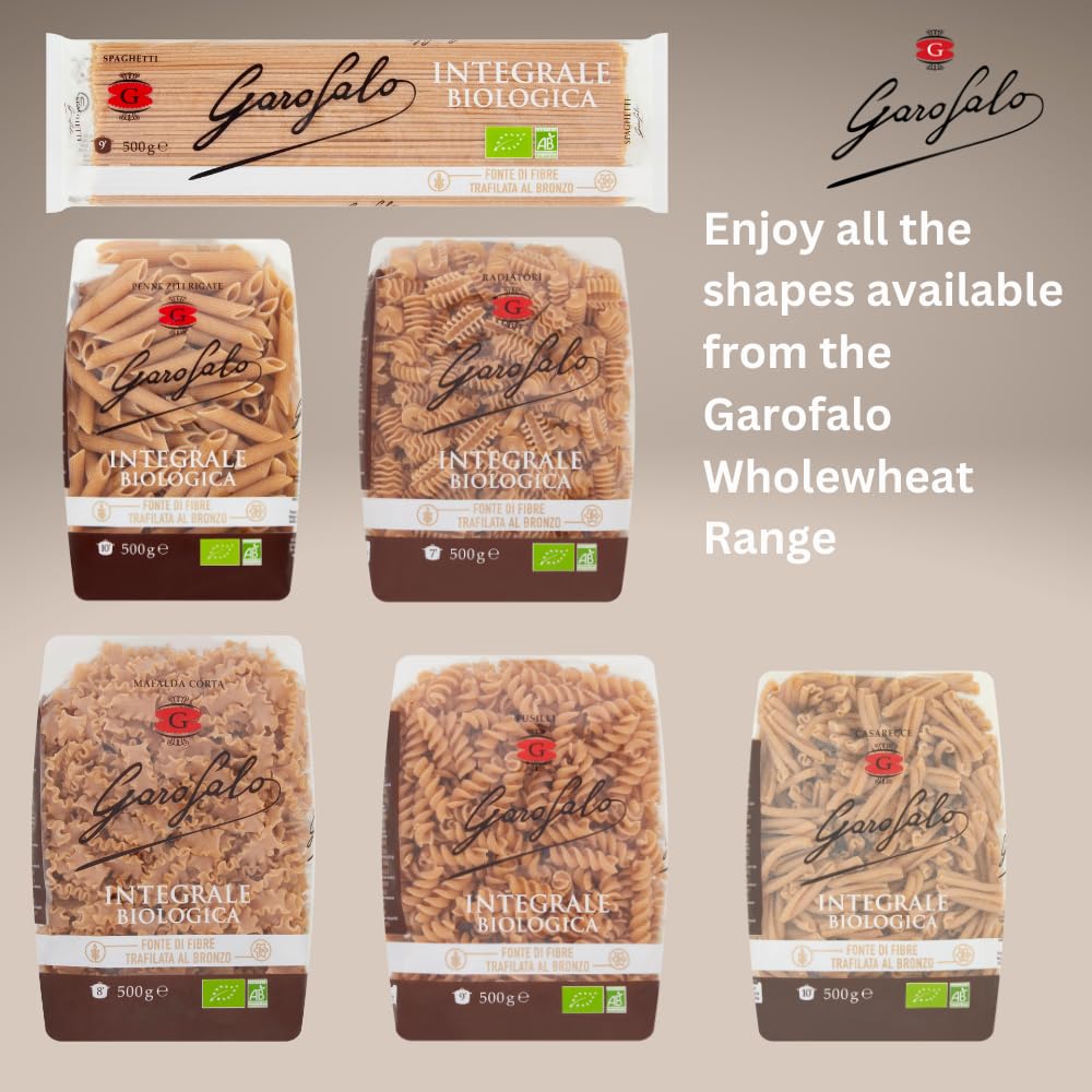 Garofalo Organic Wholewheat Penne Pasta, 500g 4