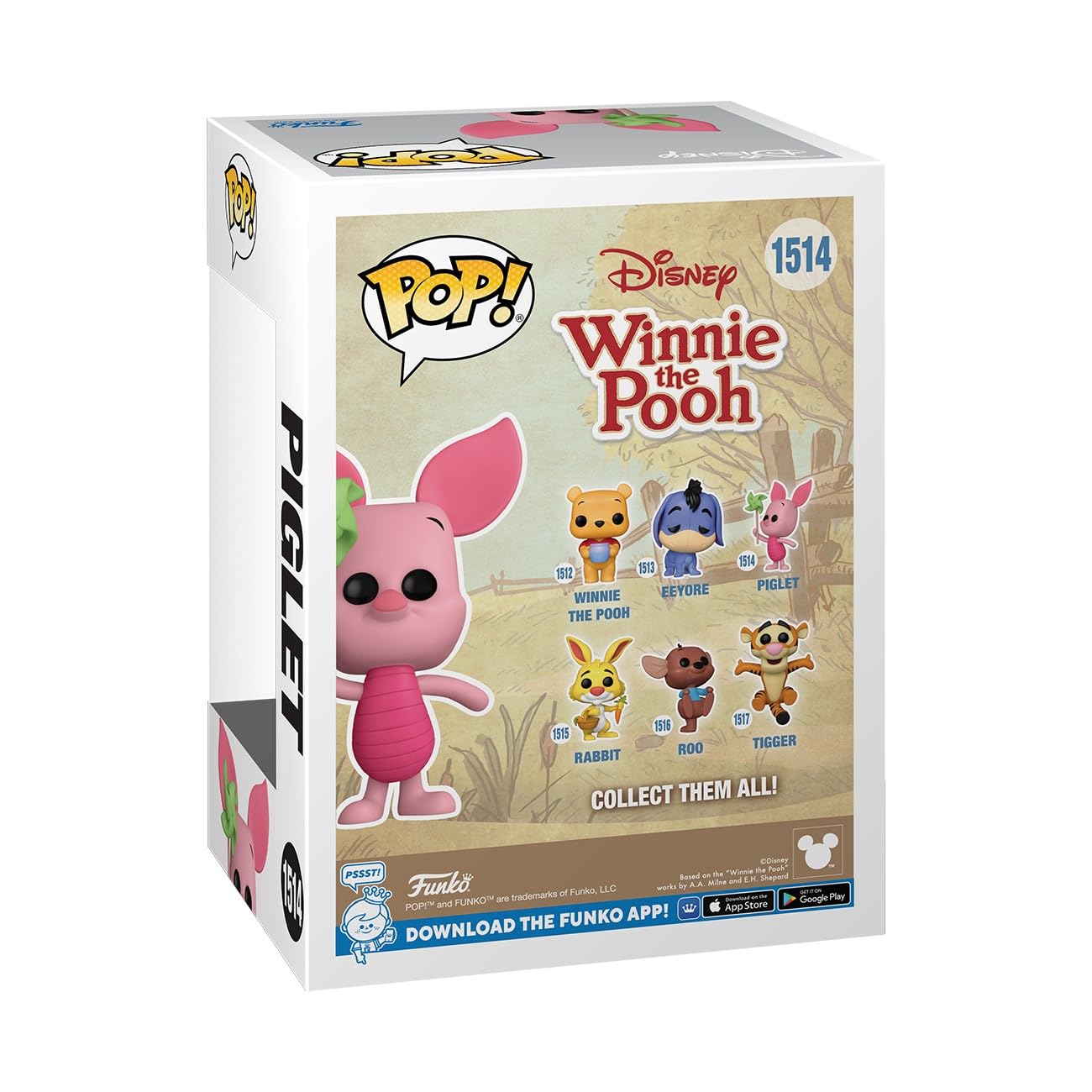 Funko Pop! Disney Piglet - Winnie the Pooh Collectible Vinyl Figure | 3.75 Inches 3