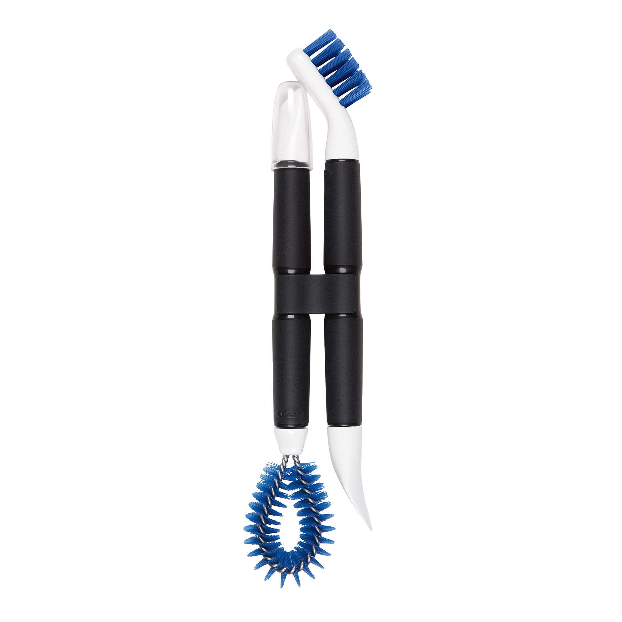 OXO Good Grips Kitchen Appliance Cleaning Set with Durable Nylon Bristles and Scrapers | Black 1