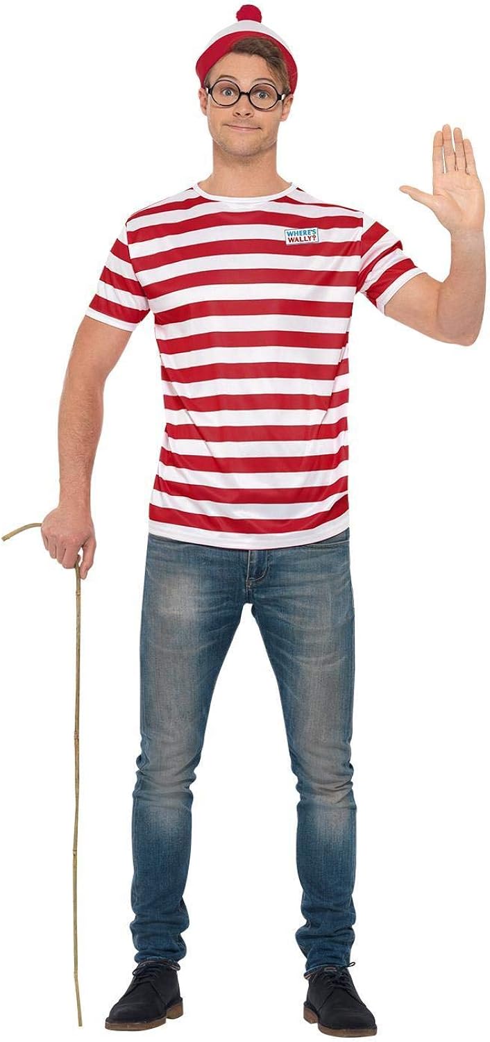 Smiffys Where's Wally Costume - Adult 1