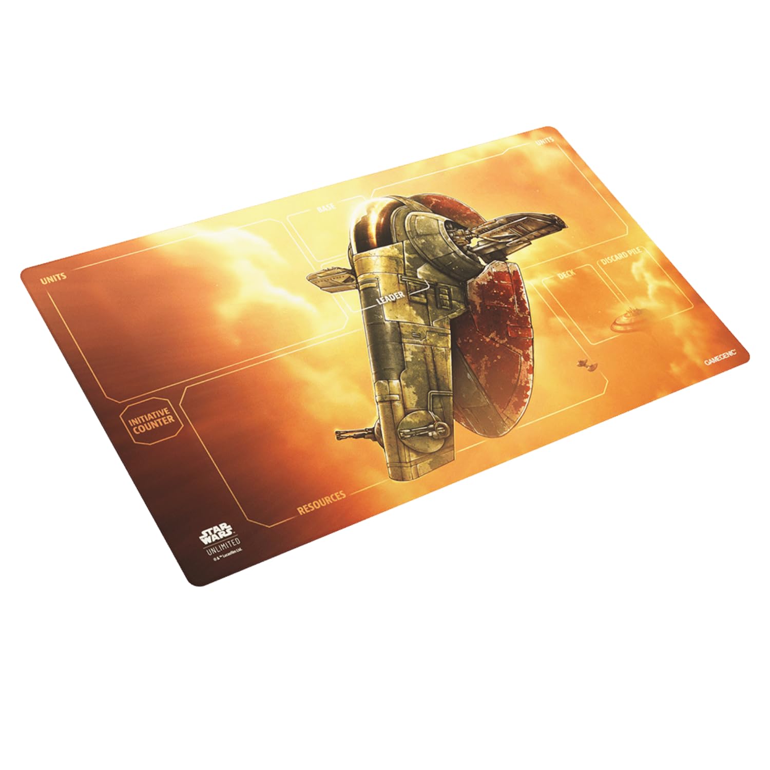 Gamegenic Star Wars: Unlimited Game Mat - Fett's Firespray 1