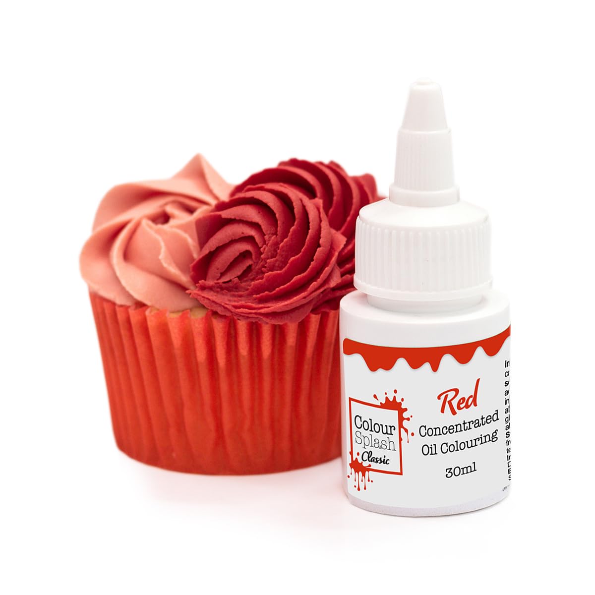 Colour Splash - Red Oil Based Food Colouring for Baking |30ml 10