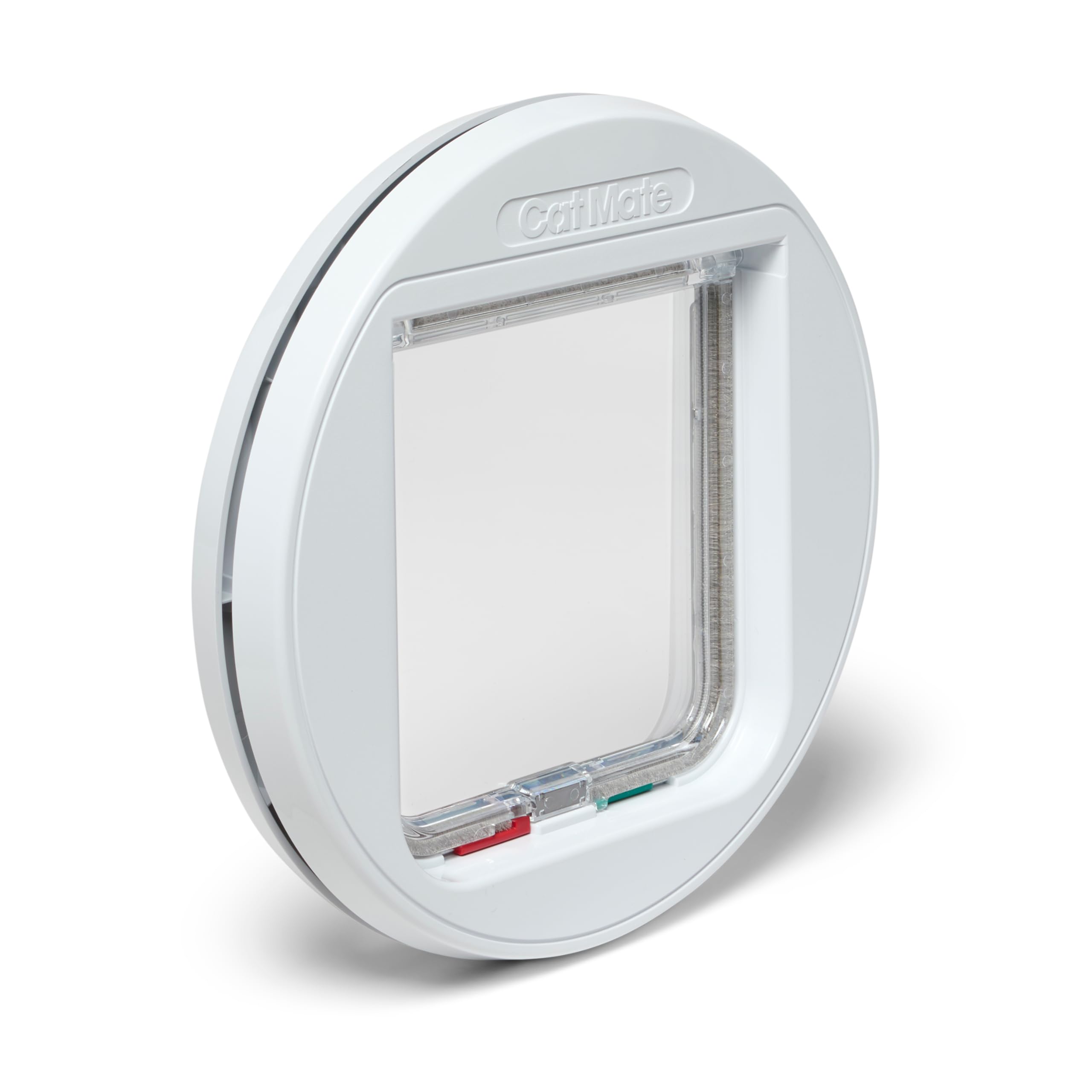Cat Mate 4-Way Locking Glass Fitting Cat Flap for Small/Average Cats & Small Dogs | Medium Size 2