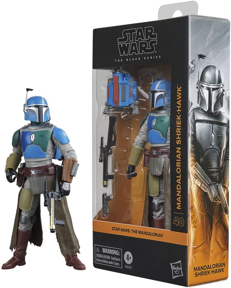 Star Wars The Mandalorian Shriek-Hawk 6-Inch Action Figure (F9235)