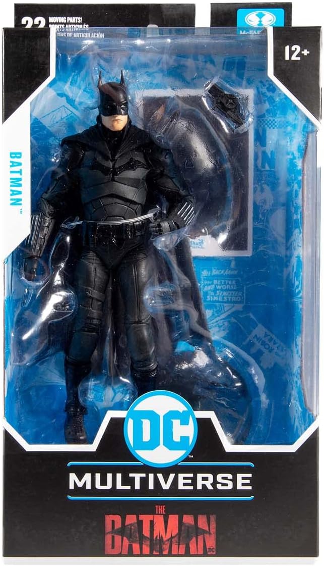 McFarlane DC Batman Movie 7-Inch Action Figure - Ultra-Articulated Collectible with Grappling Hook and Base