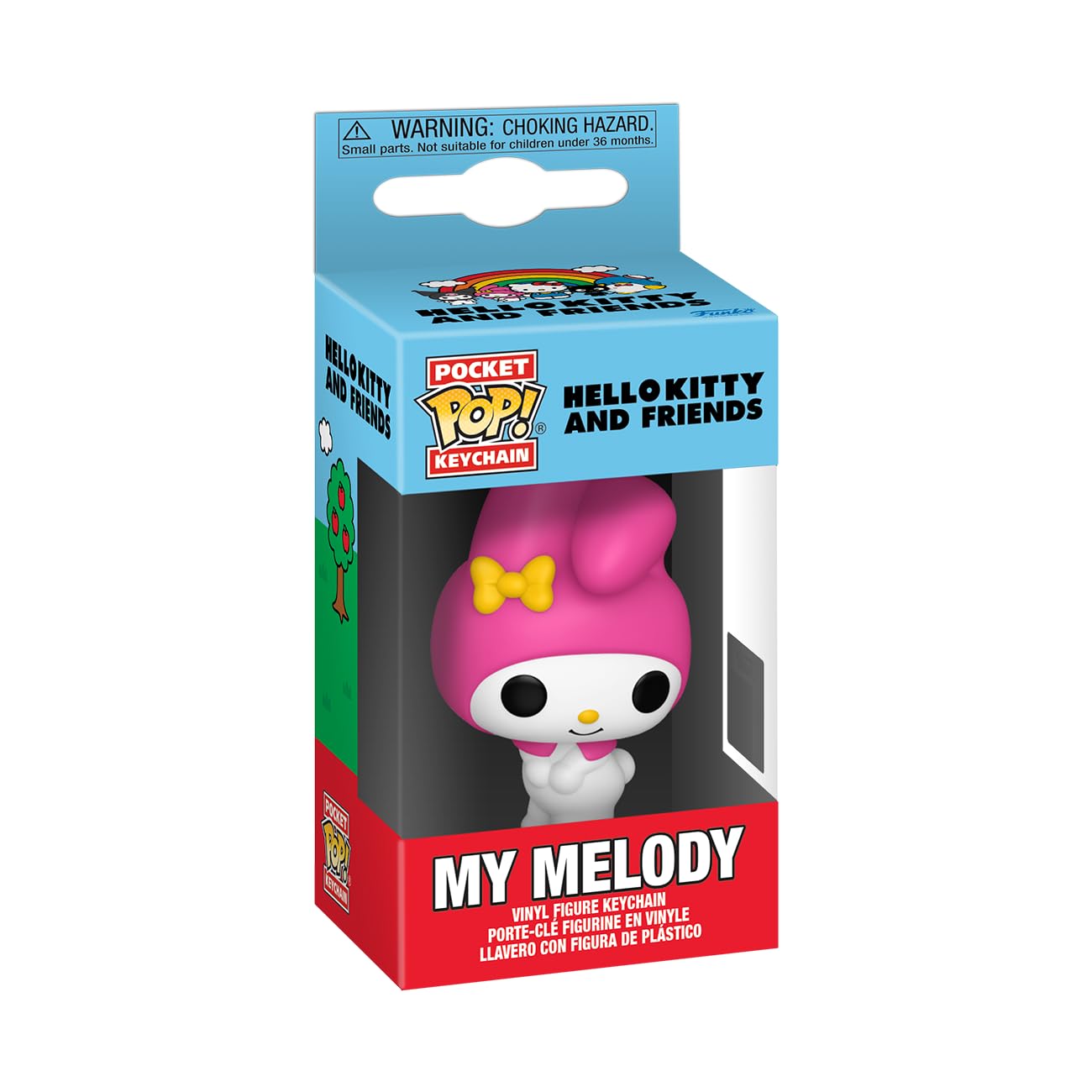 Funko POP! Keychain Sanrio - My Melody Collectable Vinyl Figure | 3.75 in | Scratch Resistant 2