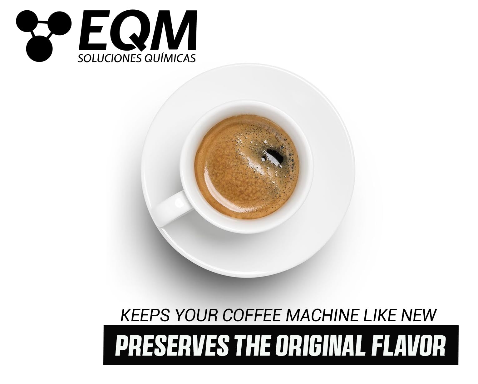 EQM SOLUCIONES QUIMICAS ECO-212 Coffee Machine Descaler - 1L | 100% Natural Origin | Liquid 5