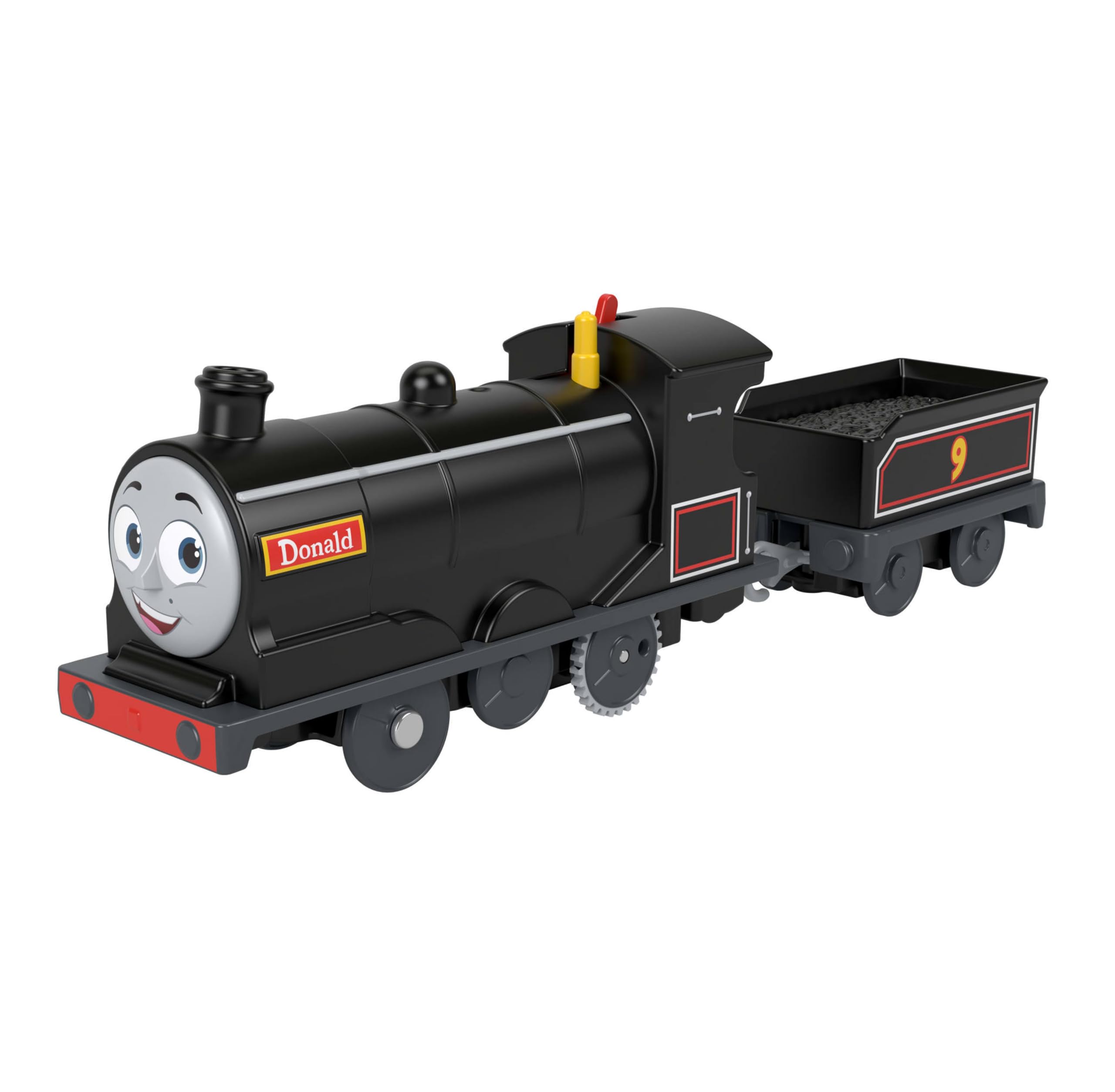 THOMAS & FRIENDS Battery Operated Toy Locomotive Donald with Cargo Car | Ages 3+ | Plastic 1