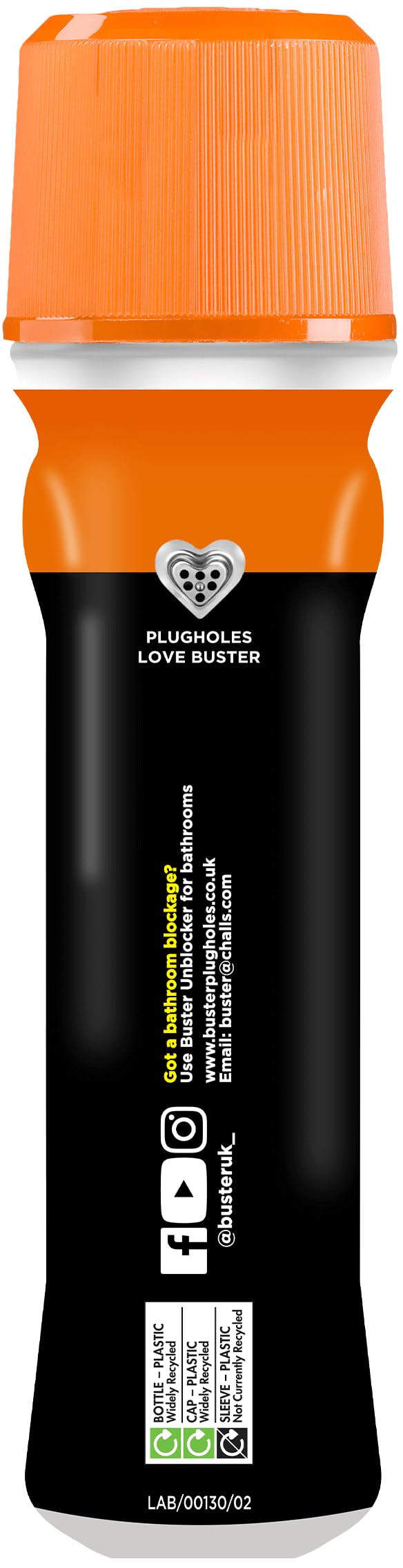 Buster Kitchen Plughole Unblocker 150g, Pack of 2 - Fast-Acting Drain Cleaner for Sinks & Pipes 4