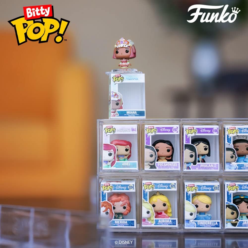 Funko Disney Princess Bitty Pop! Mini Collectible Figures 4-Pack (73028)