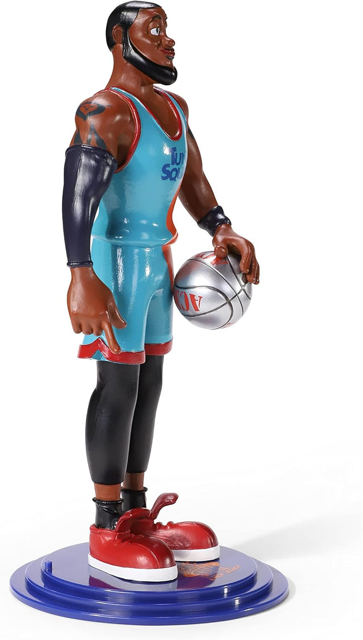 The Noble Collection Space Jam 2: A New Legacy Bendyfigs - LeBron James Poseable Figure (NN9586)