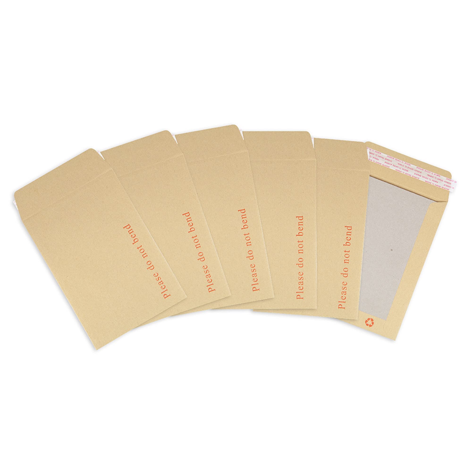 Postmaster C5 Board Backed Envelopes 229 x 162 mm Peel Seal, Do Not Bend, 50 Count