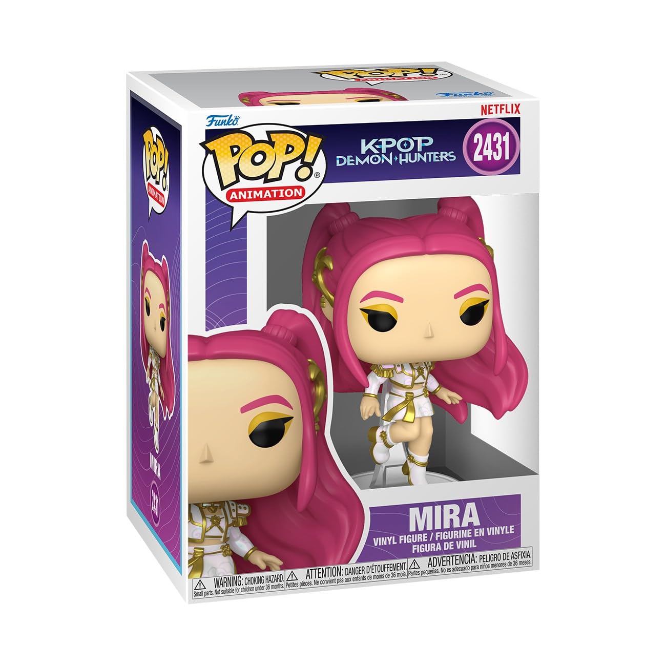 Funko Pop! Mira - KPOP Demon Hunters Collectible Vinyl Figure | 3.75 in | Model 95805 1
