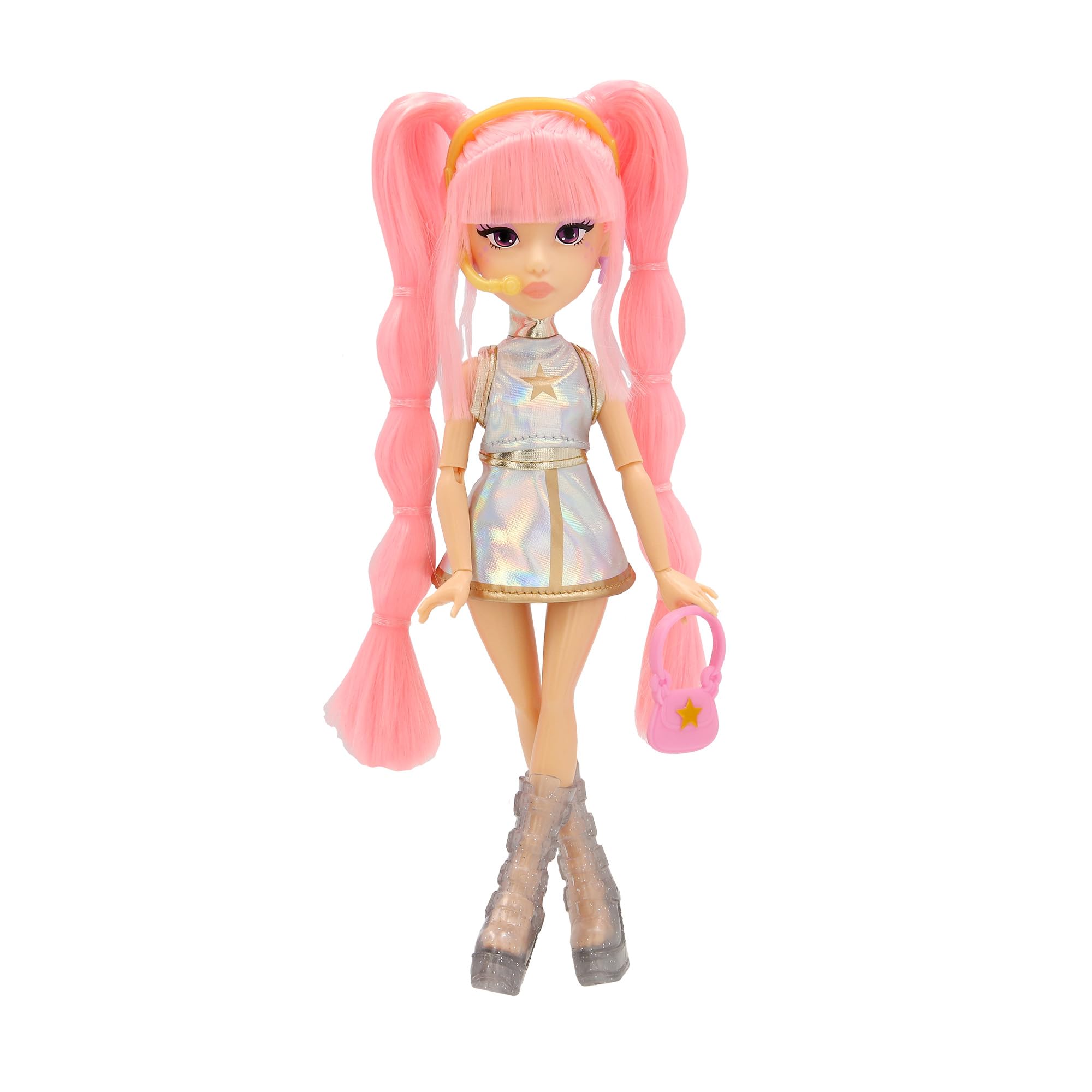 Basic Fun K-Pop Fashion Doll Yuni - Pop Star Idol with 3 Accessories | Ages 4+