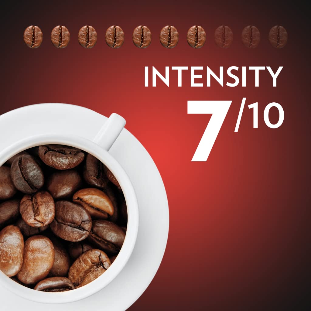 Lavazza Espresso Gran Crema Whole Coffee Beans - Intensity 7/10, Light Roast, Velvety Coffee
