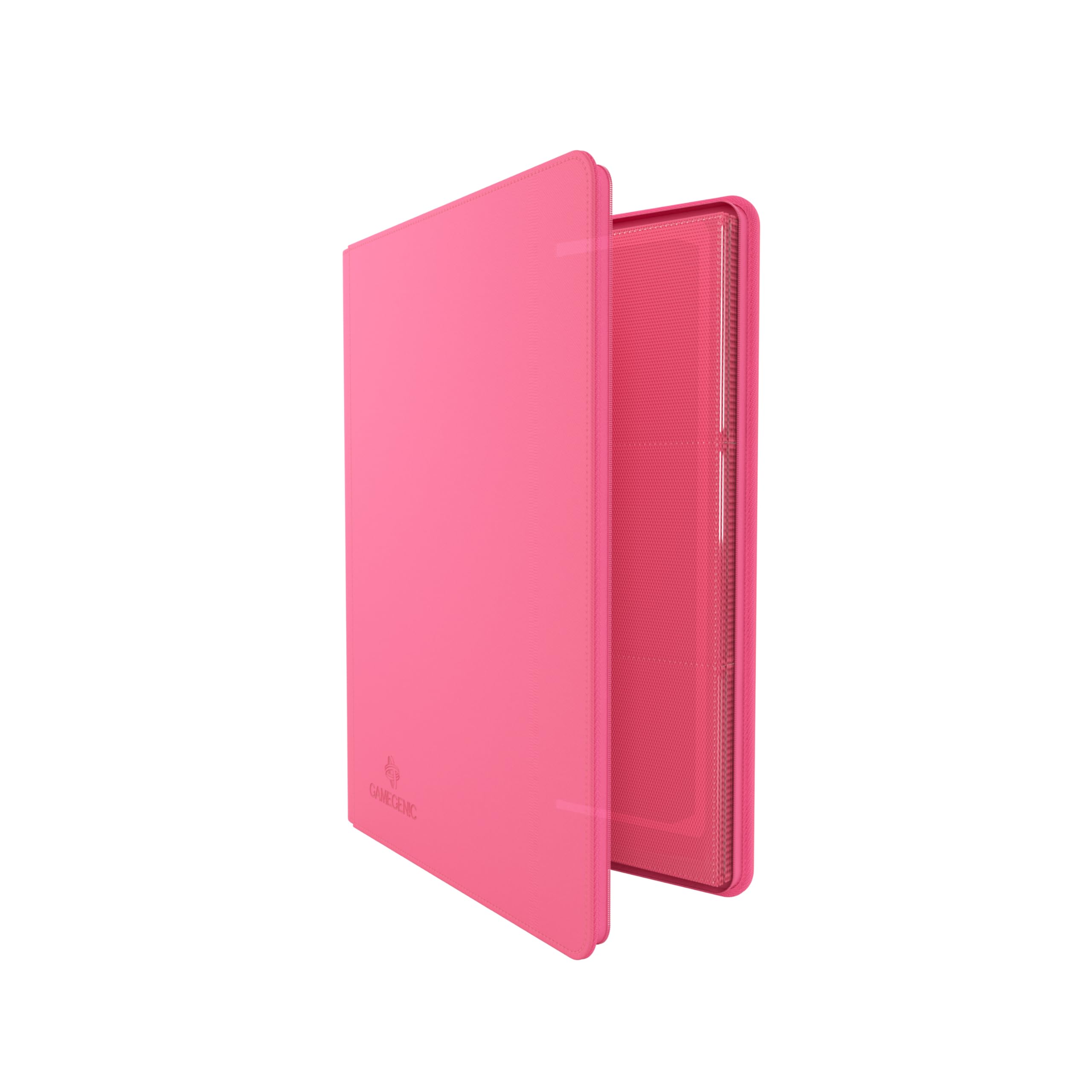 Gamegenic Zip-Up Album 18-Pocket - Pink Trading Card Game Organizer 1