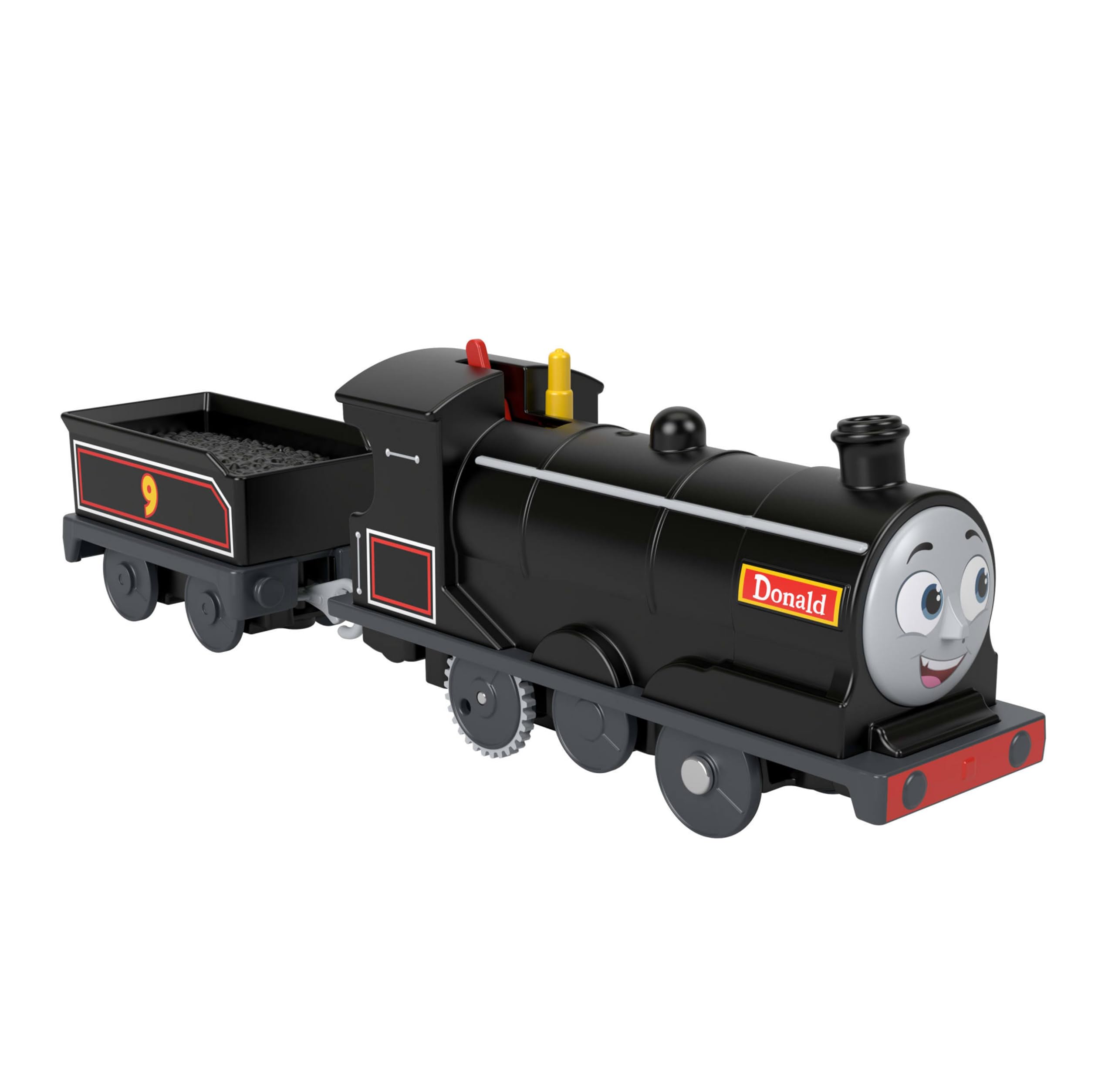 THOMAS & FRIENDS Battery Operated Toy Locomotive Donald with Cargo Car | Ages 3+ | Plastic 2