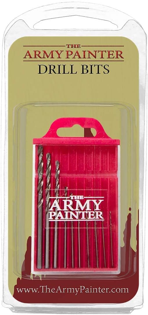 The Army TL5042 Painter - Drill Bits | Pack of 10 | Vice Hobby Drilling and Pinn