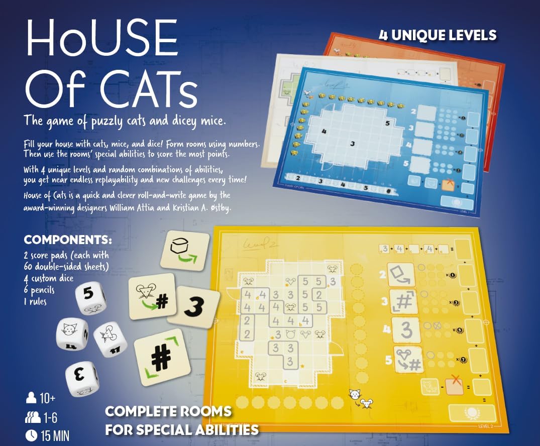 Matagot House of Cats Board Game