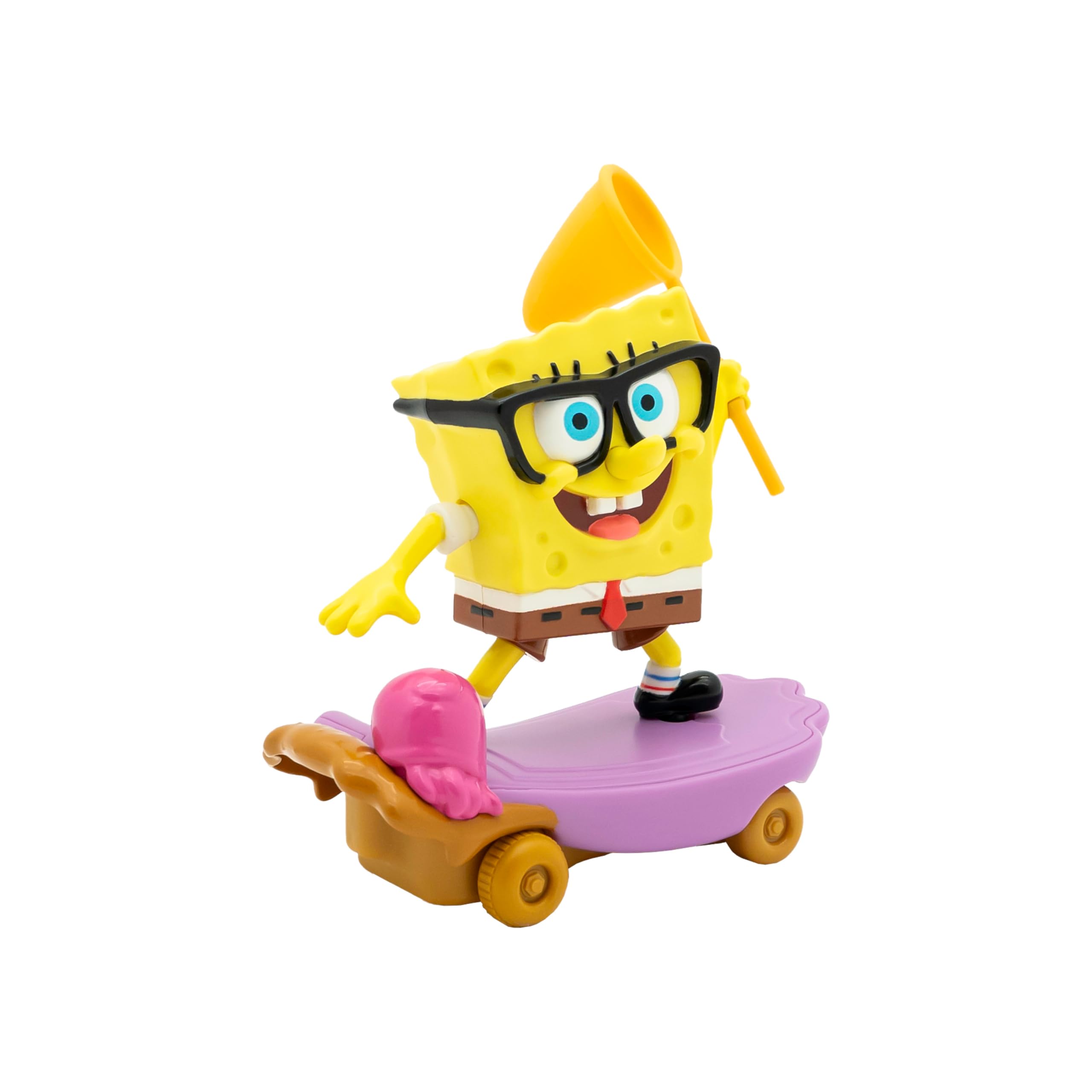 SPONGEBOB SQUAREPANTS Jelly Fishin' Gliders - 5" Surf Toy | Ages 3+ | Plastic