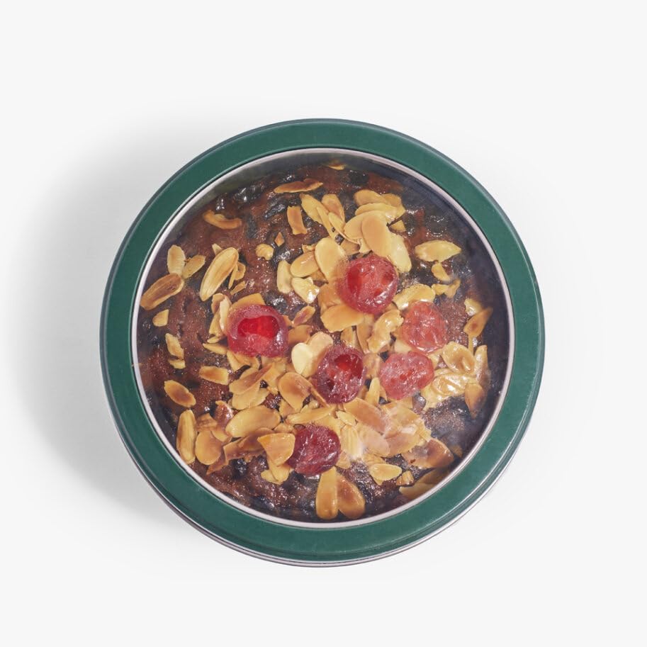 Cartwright & Butler Cherry and Almond Fruit Cake - Moist, Buttery Consistency | 600g Round Tin 3